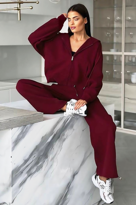 Set BOYANSA, Culoare: bordo, IVET.RO - Reduceri de până la -80%