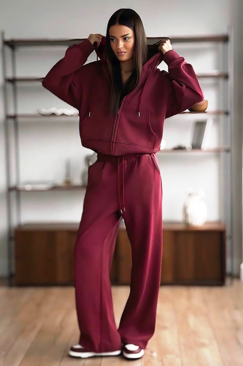 Set BOYANSA, Culoare: bordo, IVET.RO - Reduceri de până la -80%