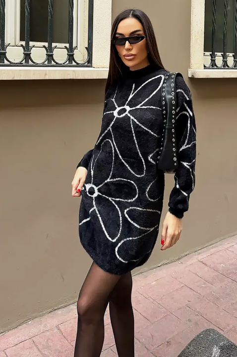 Rochie GANIZETA BLACK, Culoare: negru, IVET.RO - Reduceri de până la -80%