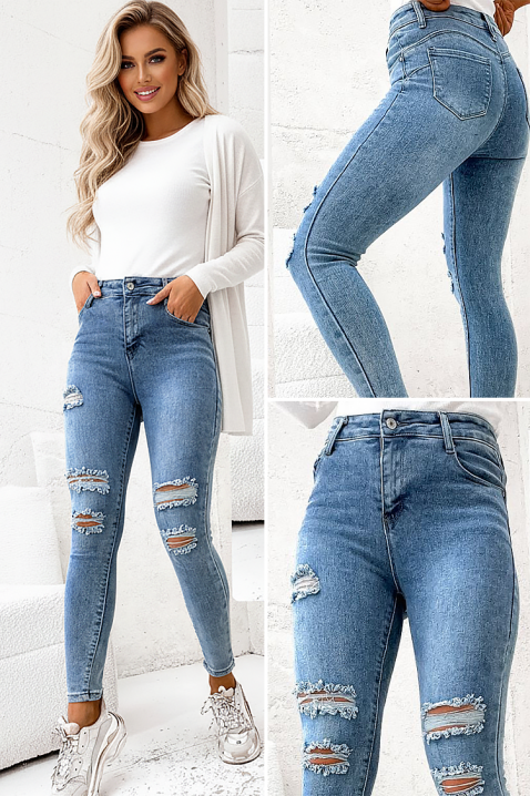 Blugi DENZIMA, Culoare: albastru deschis, IVET.RO - Reduceri de până la -80%