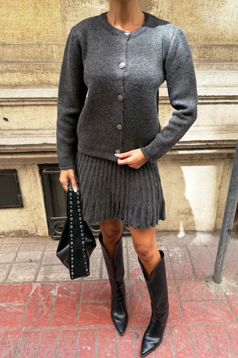 Set ERDIMOLA, Culoare: grafit, IVET.RO - Reduceri de până la -80%