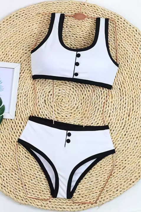 Costum de baie VOLMEGA WHITE, Culoare: alb, IVET.RO - Reduceri de până la -80%