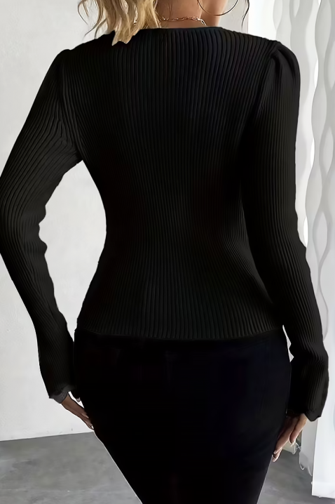 Bluză damă ZLOVELDA BLACK, Culoare: negru, IVET.RO - Reduceri de până la -80%