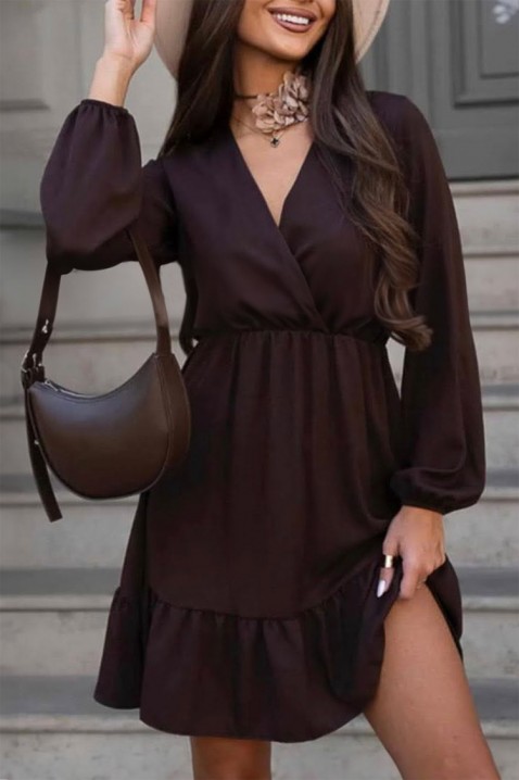 Rochie MONTEKA, Culoare: maro, IVET.RO - Reduceri de până la -80%