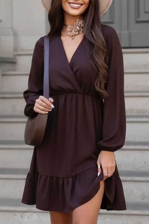 Rochie MONTEKA, Culoare: maro, IVET.RO - Reduceri de până la -80%