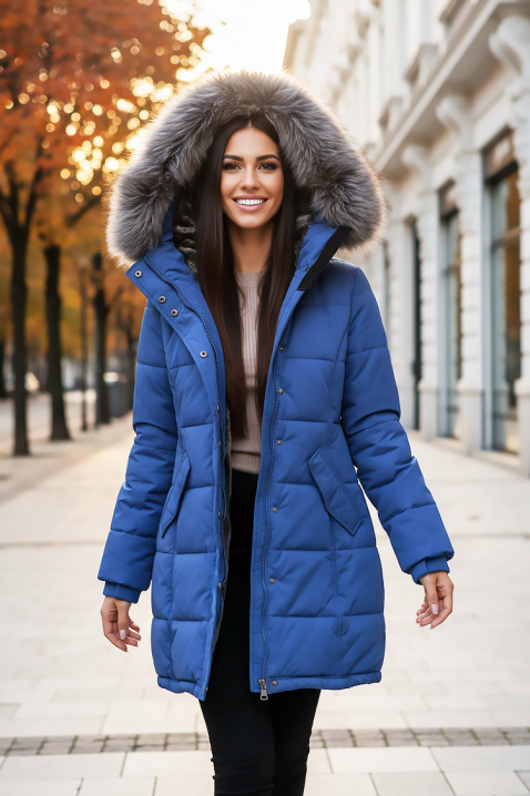 Geacă DRUVERDA BLUE, Culoare: albastru, IVET.RO - Reduceri de până la -80%