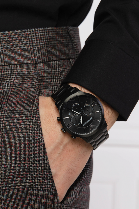 Ceas pentru bărbați Emporio Armani Giovanni AR11349, Culoare: negru, IVET.RO - Reduceri de până la -80%