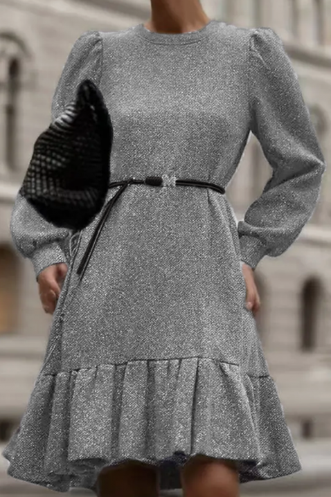 Rochie ESTOFIA GREY, Culoare: gri, IVET.RO - Reduceri de până la -80%