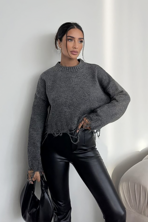 Pulover NEVRINZA GRAFIT, Culoare: grafit, IVET.RO - Reduceri de până la -80%