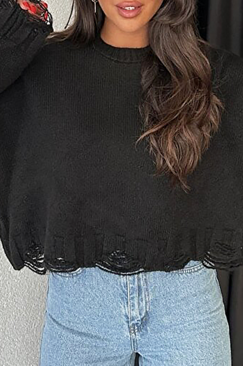 Pulover NEVRINZA BLACK, Culoare: negru, IVET.RO - Reduceri de până la -80%