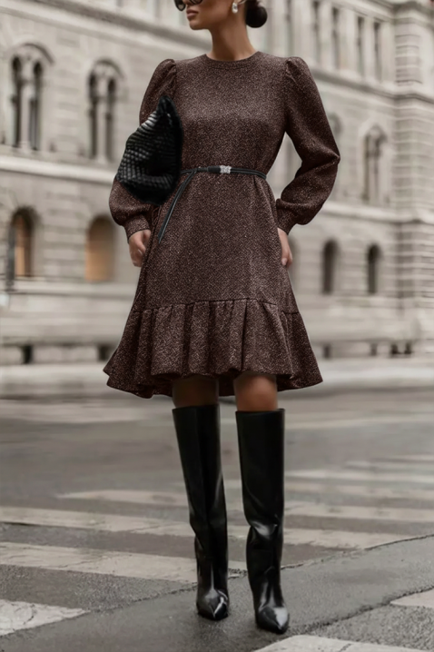 Rochie ESTOFIA BROWN, Culoare: maro, IVET.RO - Reduceri de până la -80%
