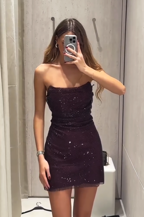 Rochie ZANVINA, Culoare: lila, IVET.RO - Reduceri de până la -80%