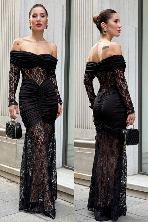 Rochie VIONIZA, Culoare: negru, IVET.RO - Reduceri de până la -80%