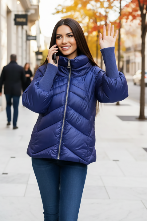 Geacă KAMARIYA BLUE, Culoare: albastru, IVET.RO - Reduceri de până la -80%