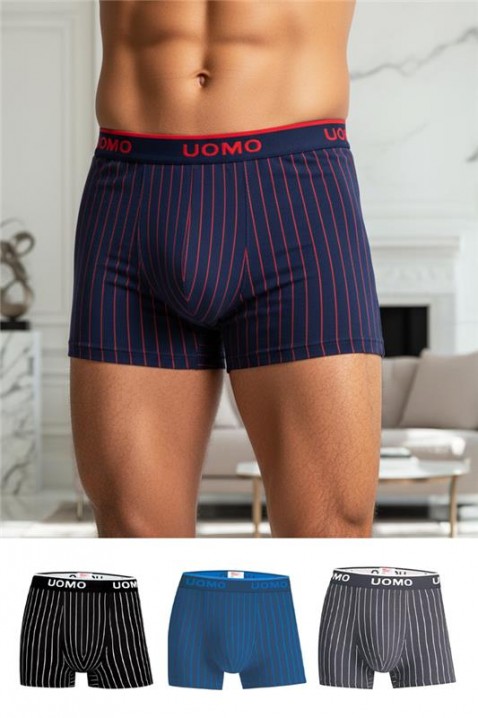 Set 4 buc boxeri petru bărbăti JEFRO, Culoare: multicolor, IVET.RO - Reduceri de până la -80%