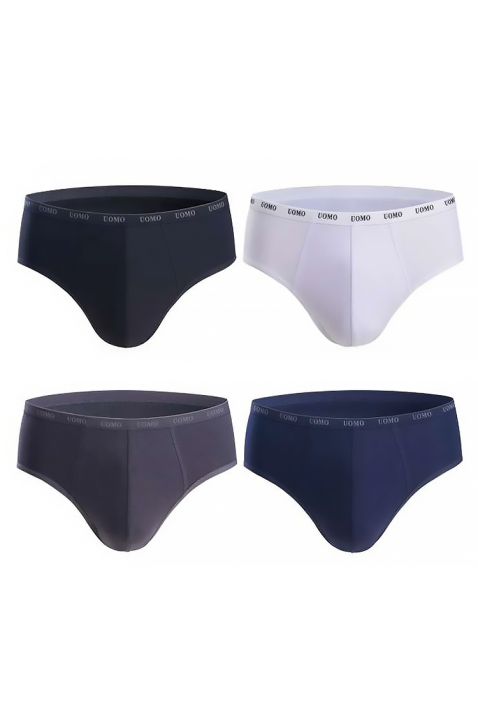 Set 4 buc slipuri barbati MEFLOR, Culoare: multicolor, IVET.RO - Reduceri de până la -80%