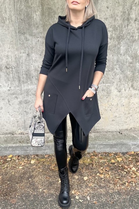 Tunică ALEZONDA BLACK, Culoare: negru, IVET.RO - Reduceri de până la -80%