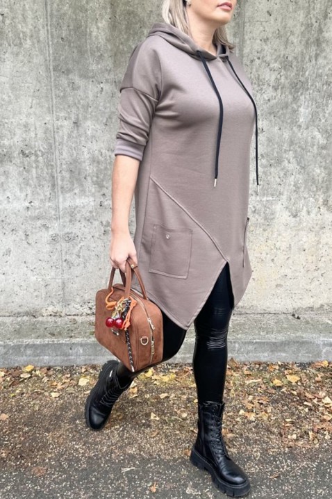 Tunică ALEZONDA MOCHA, Culoare: mocca, IVET.RO - Reduceri de până la -80%