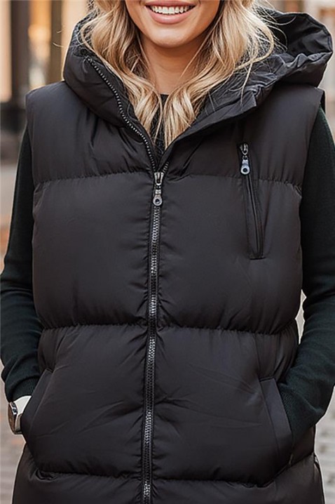 Vestă ZORVELZA BLACK, Culoare: negru, IVET.RO - Reduceri de până la -80%