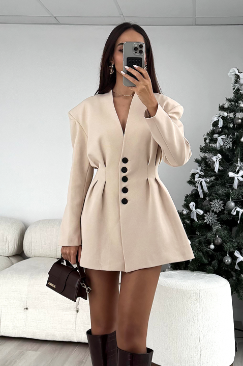 Rochie MARSUELA, Culoare: bej, IVET.RO - Reduceri de până la -80%