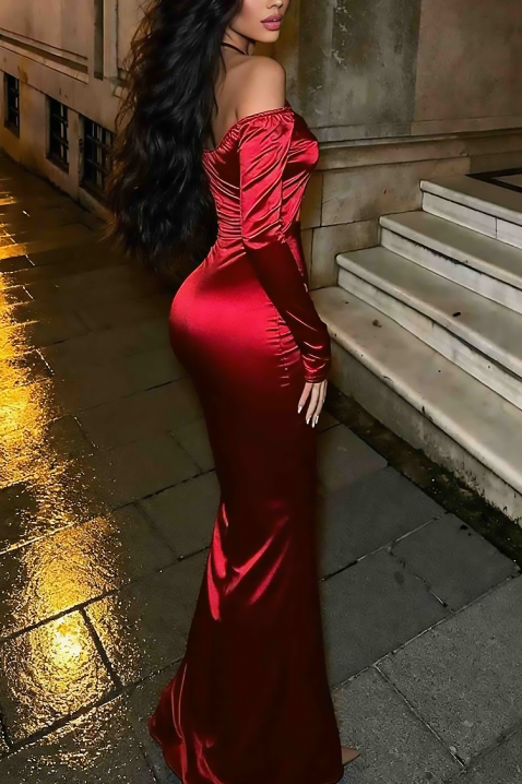 Rochie RUNVELZA, Culoare: roșu, IVET.RO - Reduceri de până la -80%