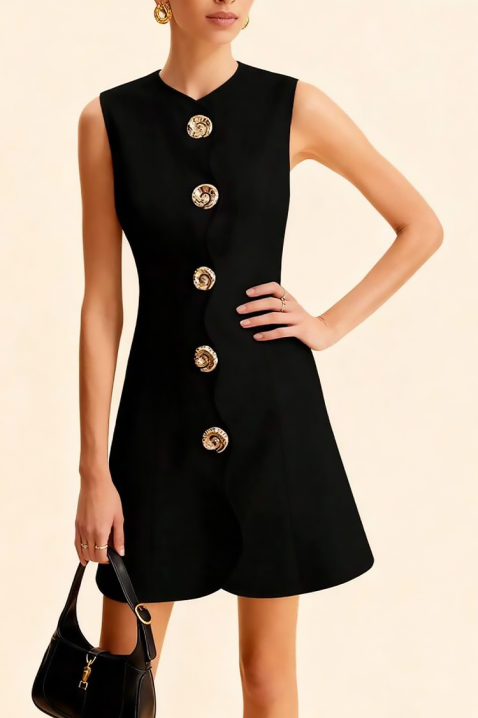 Rochie POLVINDA, Culoare: negru, IVET.RO - Reduceri de până la -80%