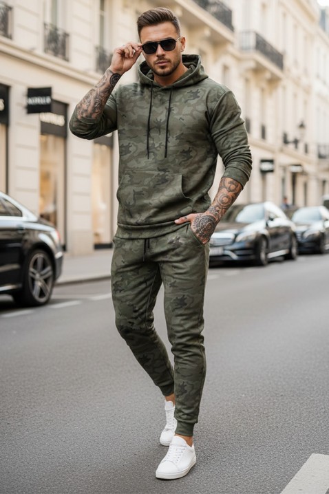 Set bărbați MAFOGO, Culoare: khaki, IVET.RO - Reduceri de până la -80%