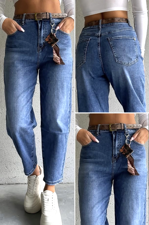 Blugi DENZILANA, Culoare: albastru, IVET.RO - Reduceri de până la -80%