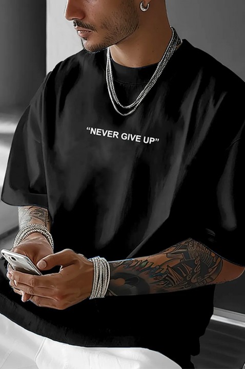 Tricou bărbați HREZO, Culoare: negru, IVET.RO - Reduceri de până la -80%