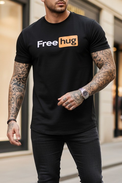 Tricou bărbați JEMFOLO, Culoare: negru, IVET.RO - Reduceri de până la -80%