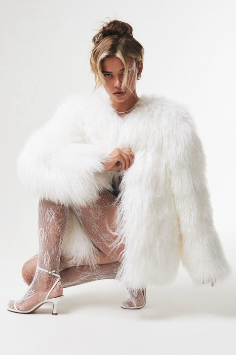 Palton LOLENSIA WHITE, Culoare: alb, IVET.RO - Reduceri de până la -80%