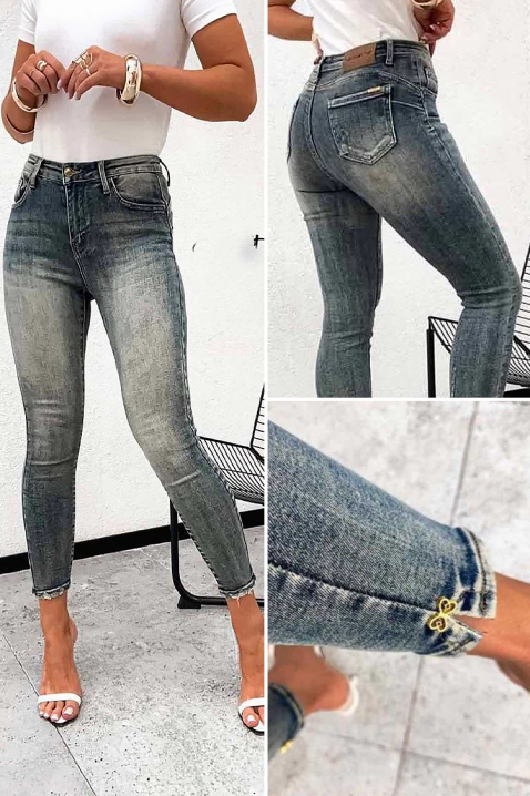 Blugi SIRDALA, Culoare: albastru deschis, IVET.RO - Reduceri de până la -80%