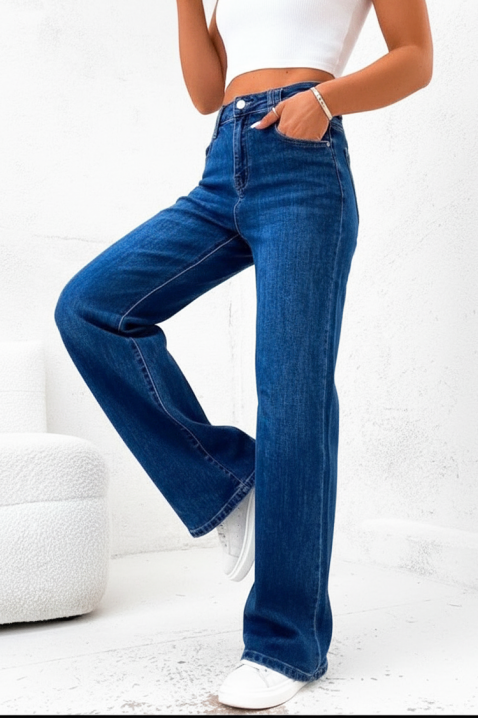 Blugi DEROLSA, Culoare: albastru, IVET.RO - Reduceri de până la -80%