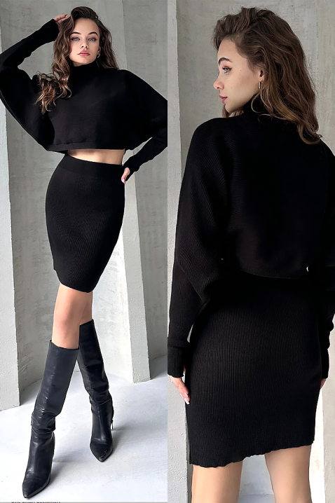 Set BERVILZA BLACK, Culoare: negru, IVET.RO - Reduceri de până la -80%