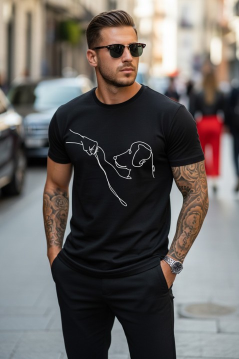 Tricou bărbați MOJORO, Culoare: negru, IVET.RO - Reduceri de până la -80%