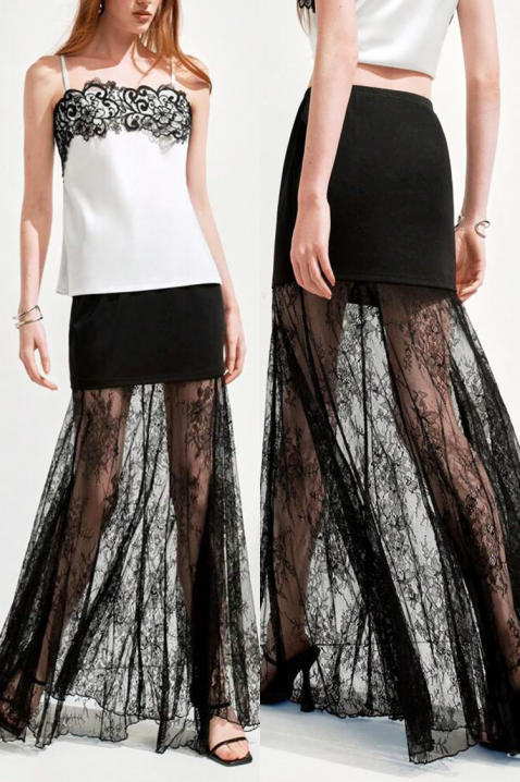 Fustă MALZANA, Culoare: negru, IVET.RO - Reduceri de până la -80%