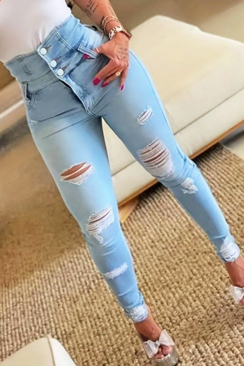 Blugi VERIANSA, Culoare: albastru, IVET.RO - Reduceri de până la -80%