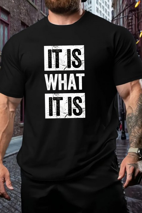 Tricou bărbați GRITER, Culoare: negru, IVET.RO - Reduceri de până la -80%