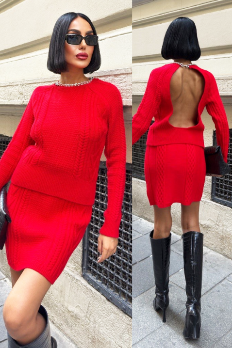 Set ELRONZA RED, Culoare: roșu, IVET.RO - Reduceri de până la -80%