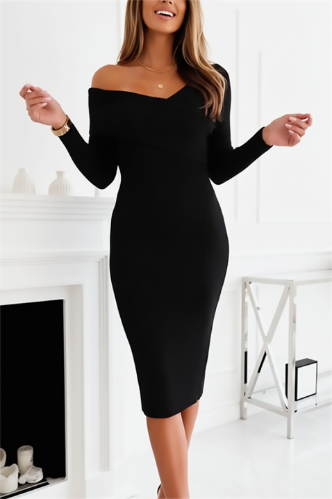 Rochie LERTIANA BLACK, Culoare: negru, IVET.RO - Reduceri de până la -80%