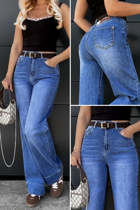 Blugi YAMRENZA, Culoare: albastru, IVET.RO - Reduceri de până la -80%