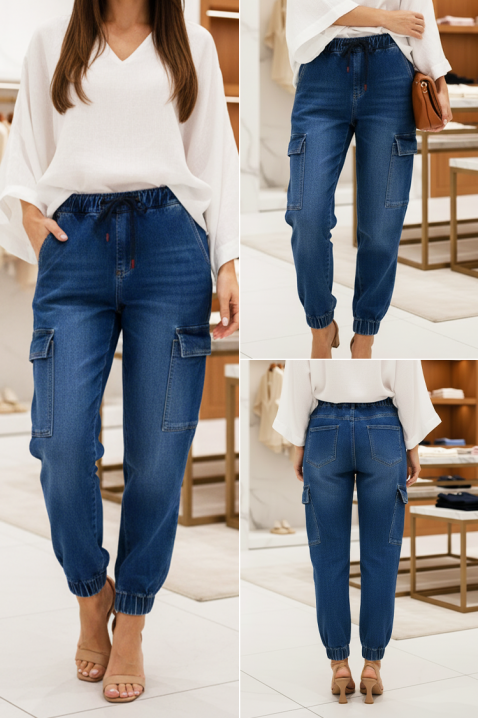 Blugi KARZOLA, Culoare: albastru, IVET.RO - Reduceri de până la -80%