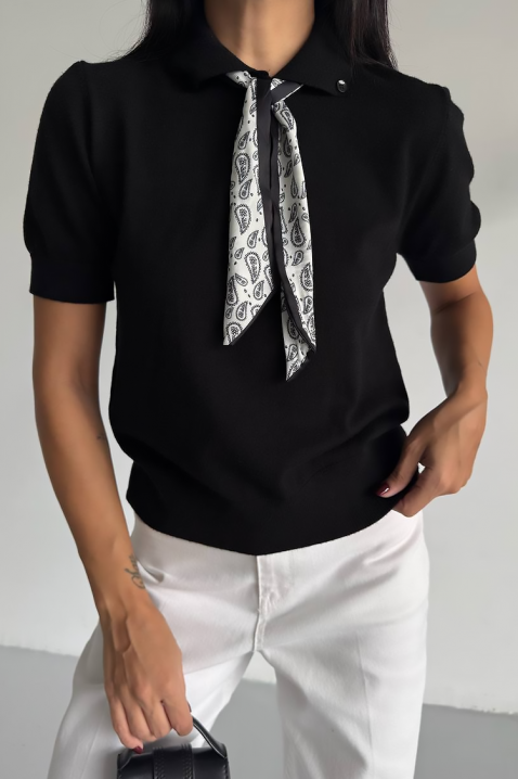 Top FLURENZA BLACK, Culoare: negru, IVET.RO - Reduceri de până la -80%