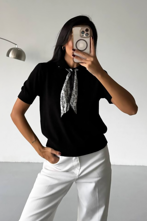 Top FLURENZA BLACK, Culoare: negru, IVET.RO - Reduceri de până la -80%