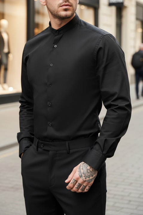 Cămașă bărbați JORJY BLACK, Culoare: negru, IVET.RO - Reduceri de până la -80%