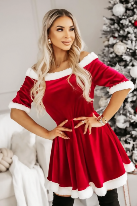 Rochie AKOLDITA, Culoare: roșu, IVET.RO - Reduceri de până la -80%