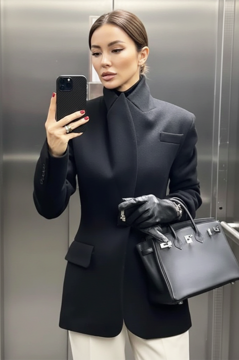 Sacou ZREDOLFA, Culoare: negru, IVET.RO - Reduceri de până la -80%