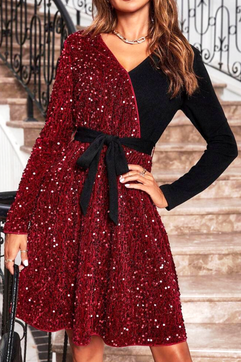 Rochie BENJIADA, Culoare: roșu, IVET.RO - Reduceri de până la -80%