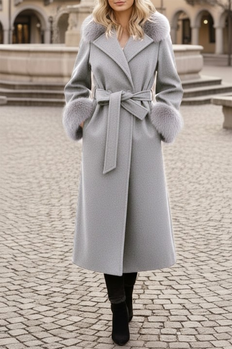 Palton LUXINDA GREY, Culoare: gri, IVET.RO - Reduceri de până la -80%