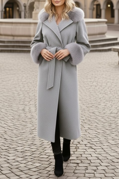 Palton LUXINDA GREY, Culoare: gri, IVET.RO - Reduceri de până la -80%